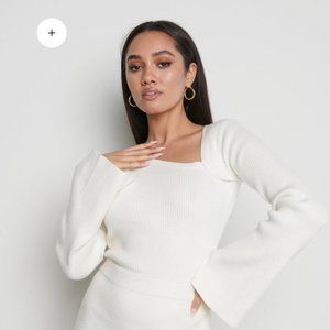 Pretty Lavish NWT Blythe Cut Out Knit Top